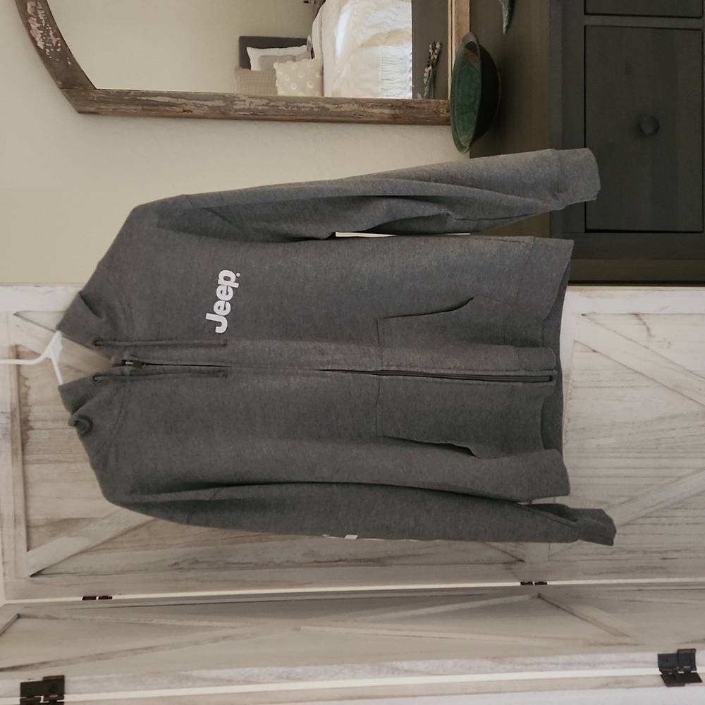 Men's Jeep Zip Up Hoodie Size XL
